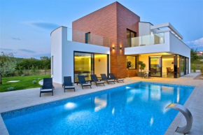 Holiday house in Višnjan with sea view, terrace, air conditioning, Wi-Fi (4840-1)